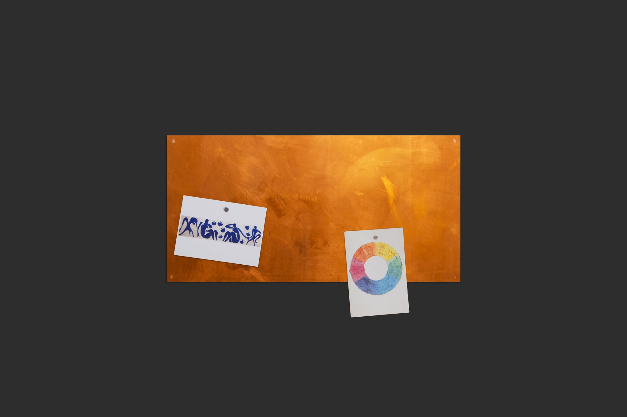 Copper Magnet Board / Whiteboard