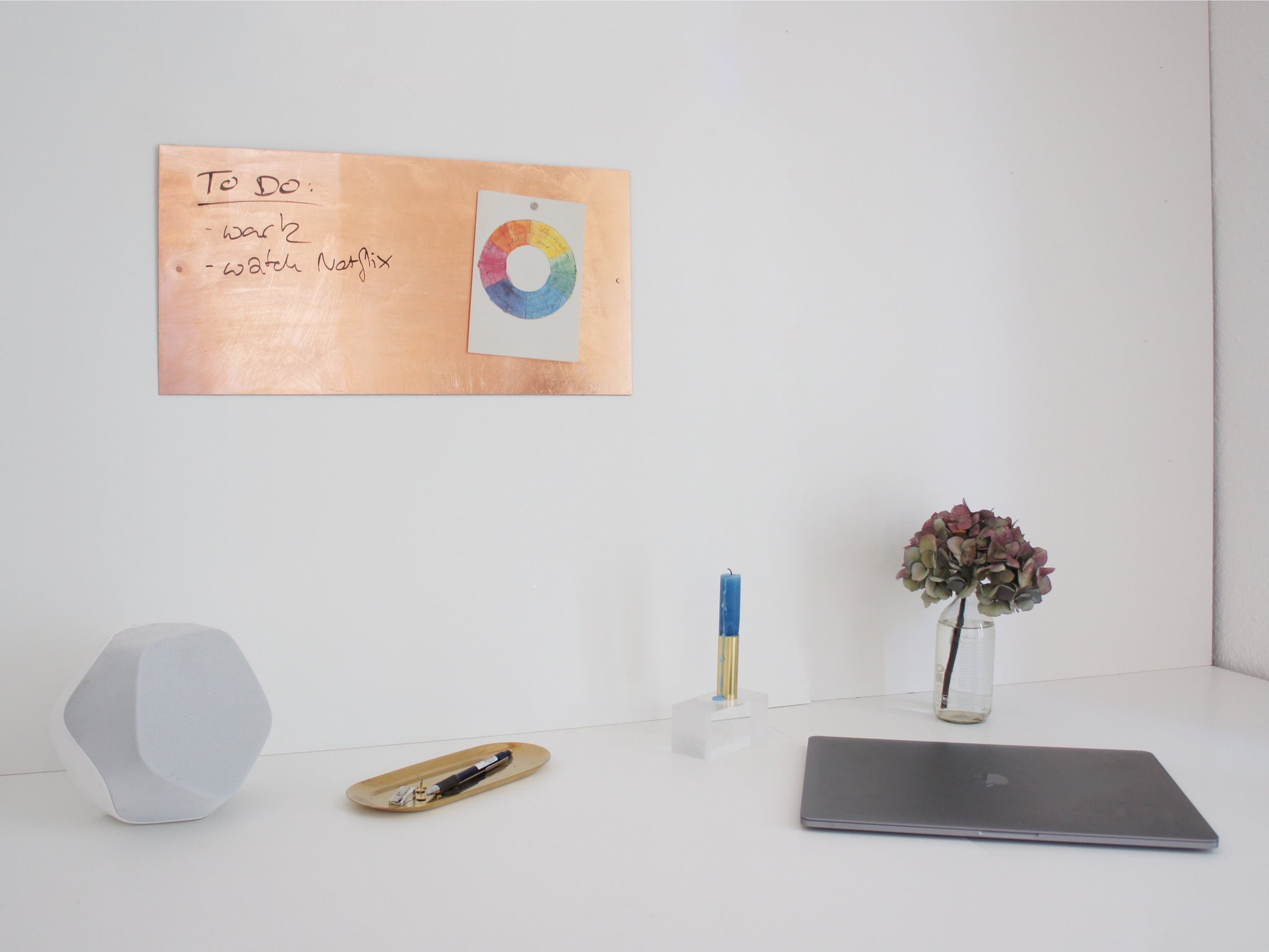 Kupfer Magnetwand / Whiteboard