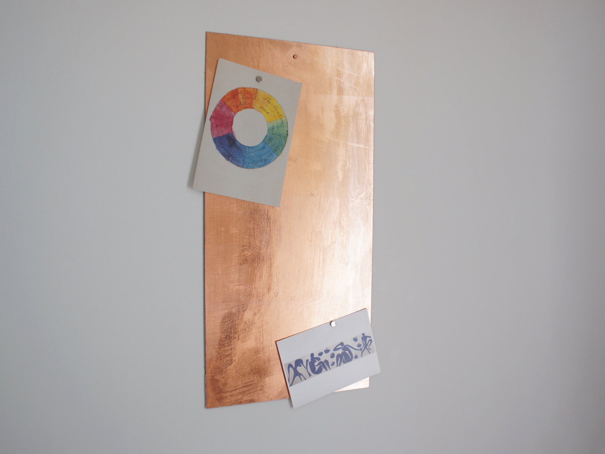 Kupfer Magnetwand / Whiteboard