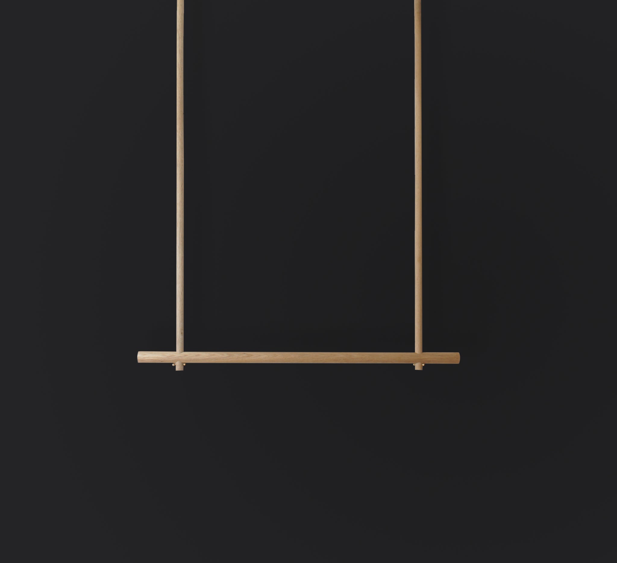Eiche Garderobe Hänger Kleiderschrank Oak hanger wardrobe minimalism minimalistic elegant Hängegarderobe